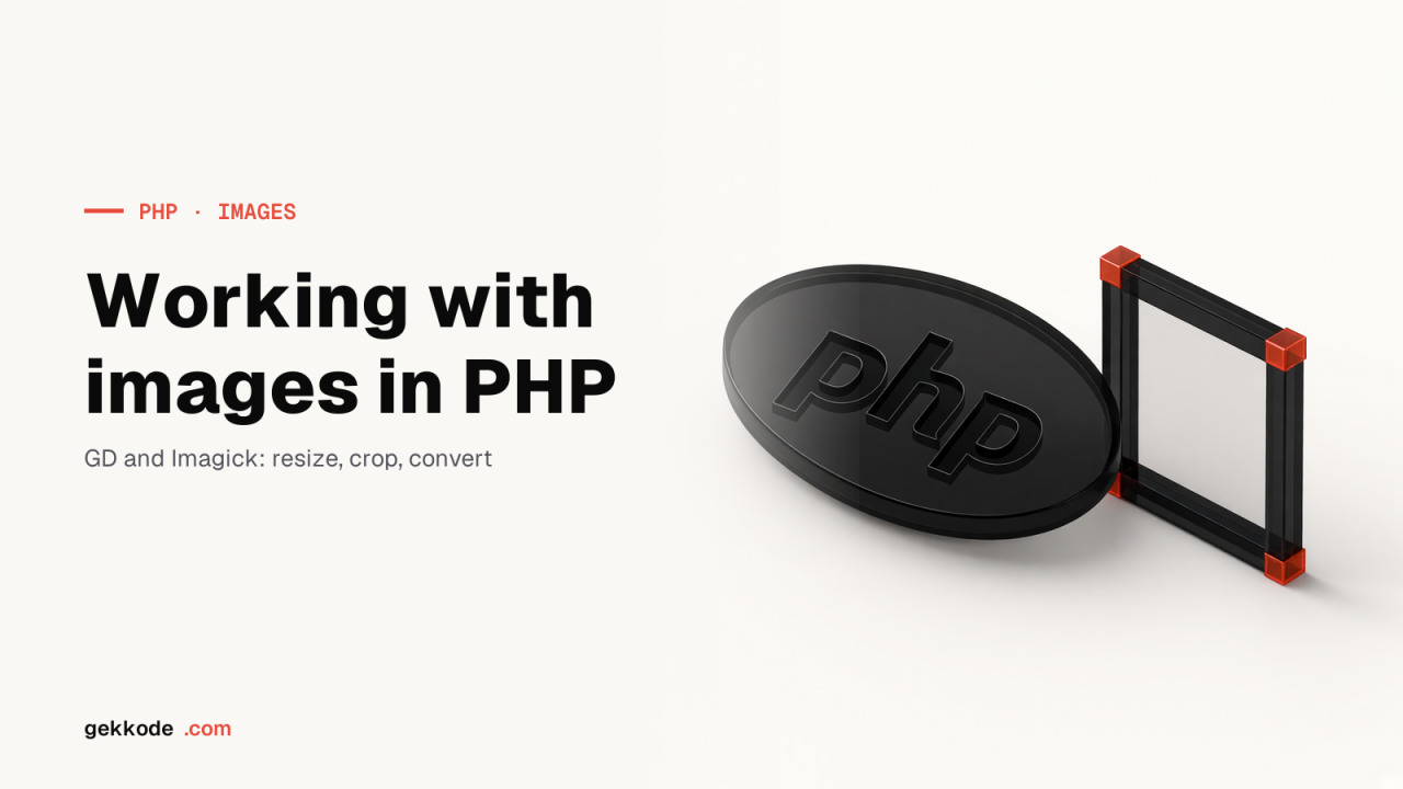 Image manipulation in PHP with the GD and Imagick libraries
