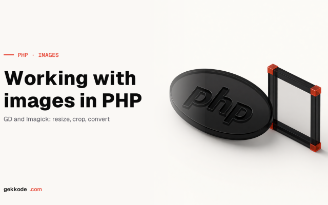 Image manipulation in PHP with the GD and Imagick libraries