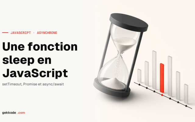 Comment créer une fonction sleep en JavaScript