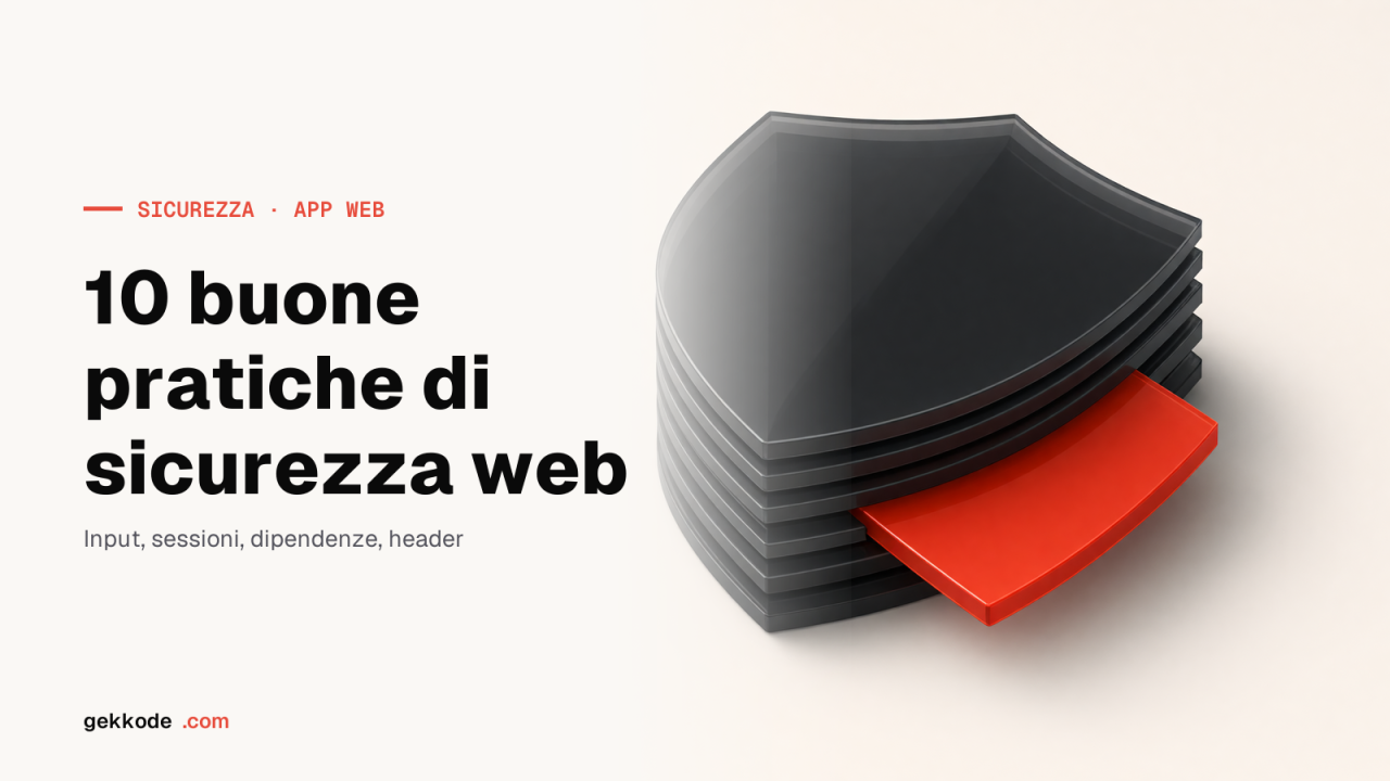 Sicurezza delle applicazioni web: 10 buone pratiche per il 2024