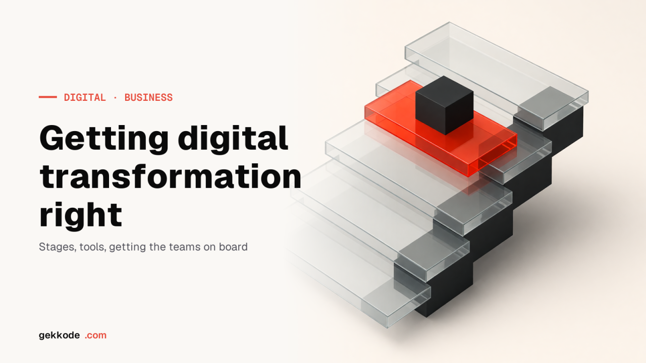 Digital transformation: how to roll it out step by step
