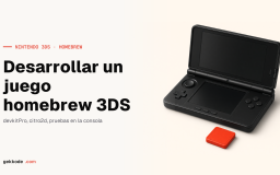 Cómo desarrollar un juego homebrew para Nintendo 3DS