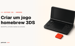 Homebrew para Nintendo 3DS: cria o teu próprio jogo