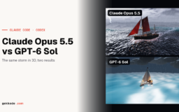 Claude Opus 5.5 vs GPT-6 Sol: the same storm in 3D