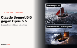 Claude Sonnet 5.5 gegen Opus 5.5: halber Preis, eine Zeile daneben