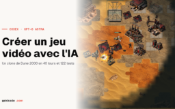 Créer un jeu vidéo avec l&rsquo;IA : un clone de Dune 2000 par Codex