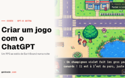 Criar um jogo com o ChatGPT: um RPG ao estilo de EarthBound numa noite
