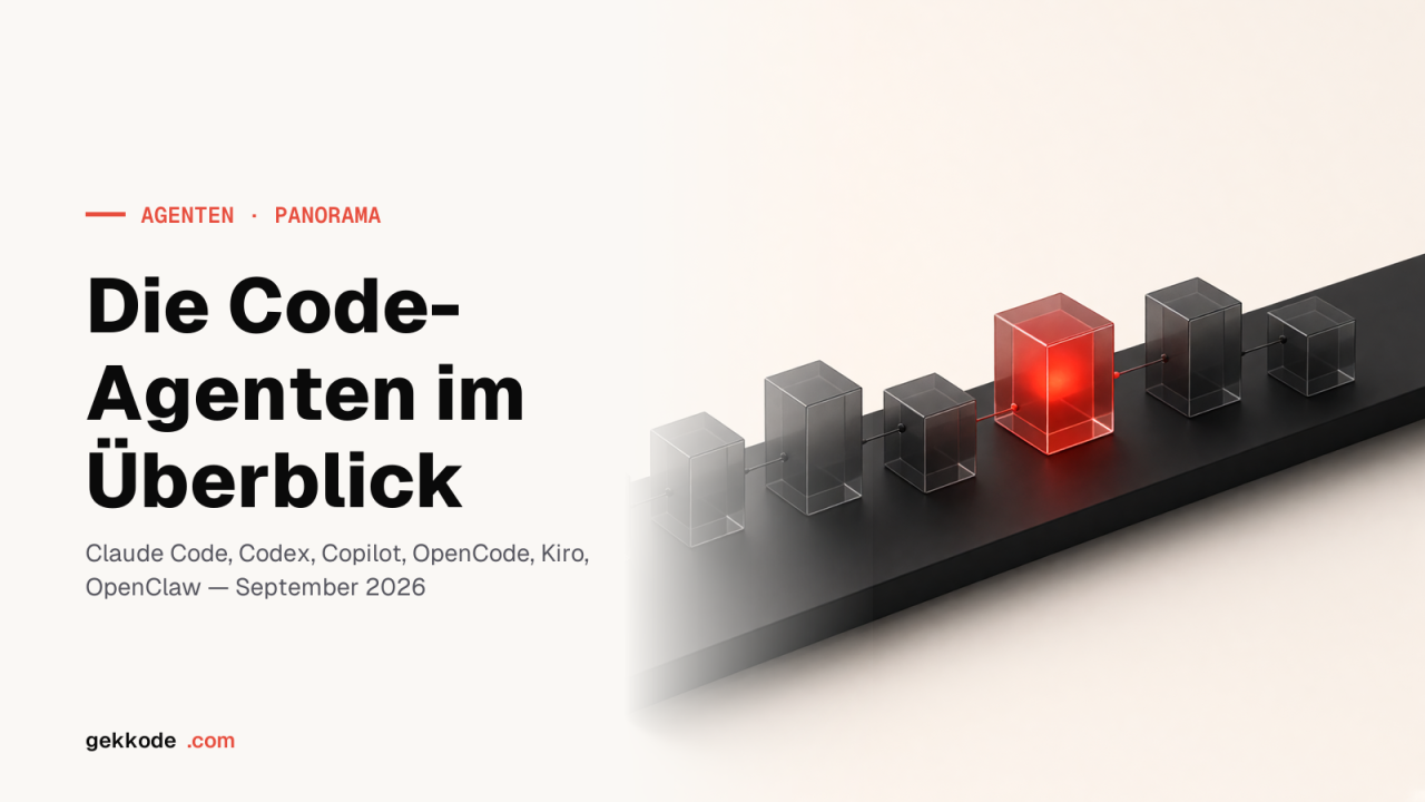 Die wichtigsten KI-Agenten für die Kommandozeile im Überblick