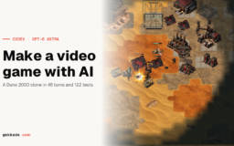 Make a video game with AI: a Dune 2000 clone built by Codex
