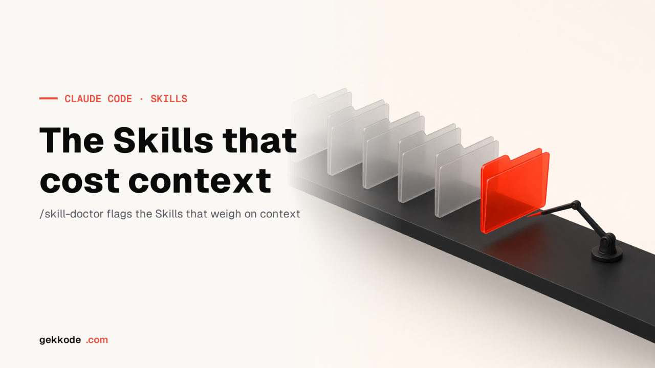 /skill-doctor: find the skills costing you context