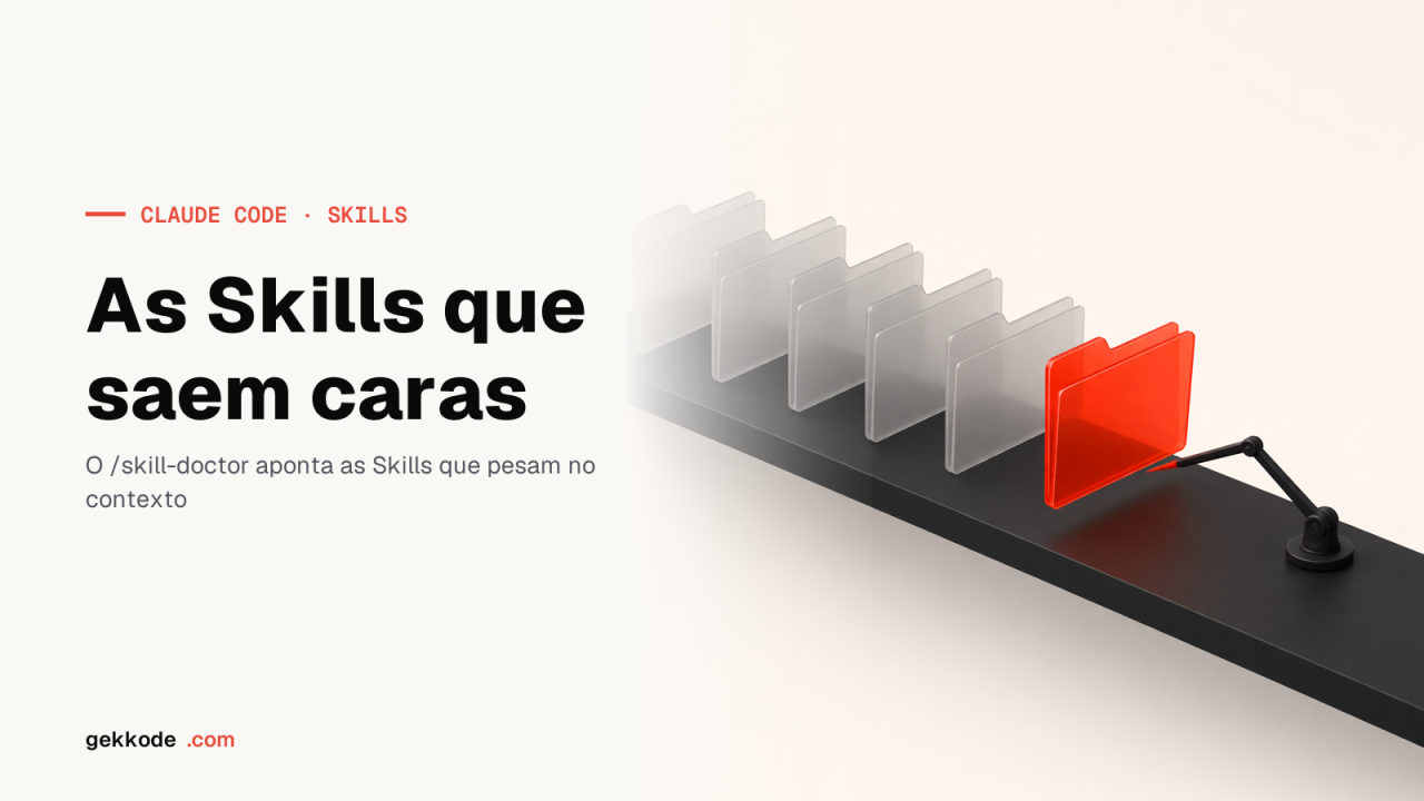 /skill-doctor: identificar os skills que custam contexto