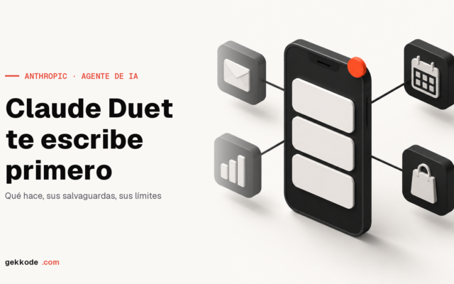 Claude Duet: el agente de IA de Anthropic que te escribe primero