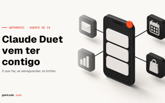 Claude Duet: o agente de IA da Anthropic que vem ter contigo