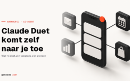 Claude Duet: de AI-agent van Anthropic die zelf naar je toe komt